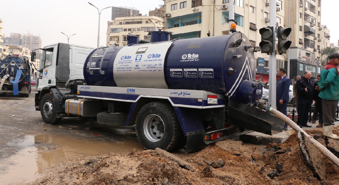 مناطق قطع المياه