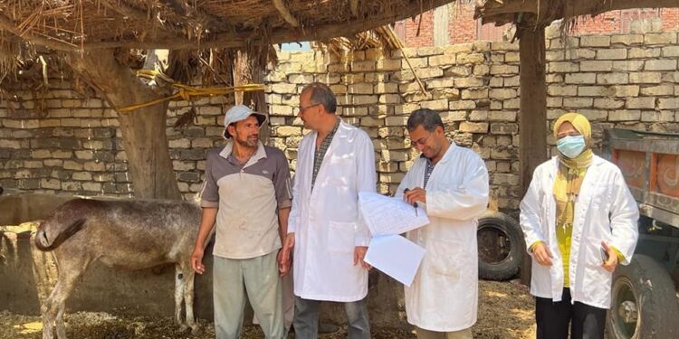  انطلاق الحملة القومية لتحصين المواشي ضد الحمى القلاعية والوادي المتصدع 
