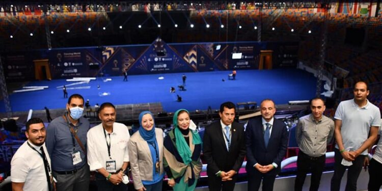 وزير الشباب والرياضة يطمئن علي الإجراءات التنظيمية لمنافسات بطولة العالم للسلاح 