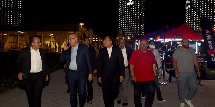 تفقد المنطقة الترفيهية بالعلمين الجديدة  مدبولي: الدولة مستمرة في العمل بالمشروعات القومية على مستوى الجمهورية