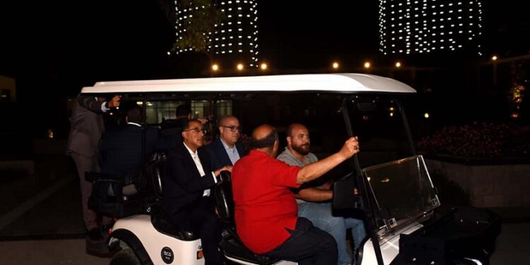 تفقد المنطقة الترفيهية بالعلمين الجديدة  مدبولي: الدولة مستمرة في العمل بالمشروعات القومية على مستوى الجمهورية