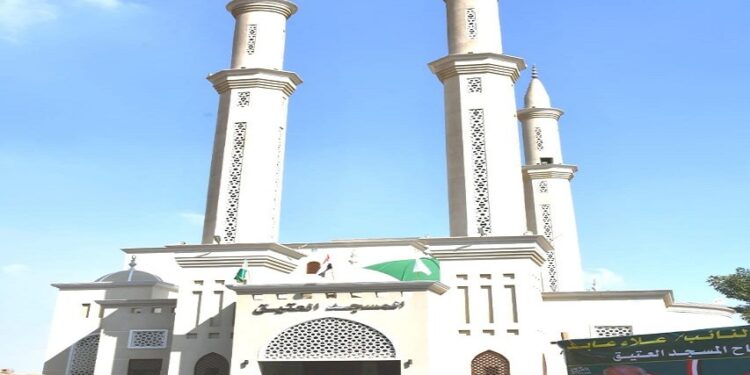 خلال افتتاح المسجد العتيق بحضور وزير الأوقاف ومحافظ الجيزة  علاء عابد: القيادة السياسية تبذل قصارى جهدها لمصلحة الوطن والمواطنين