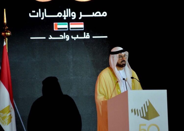 برعاية السيسي..  مدبولي يشهد احتفالية اليوبيل الذهبي لبدء العلاقات المصرية الإماراتية