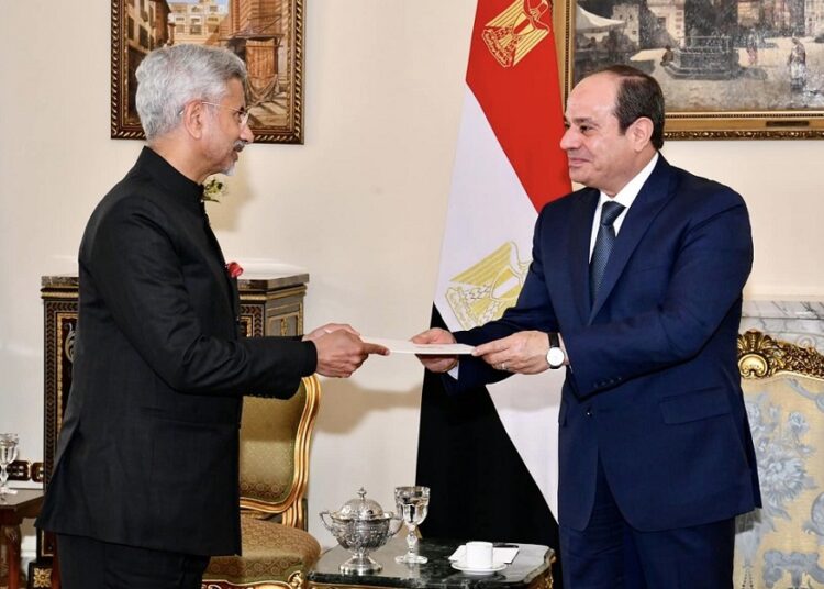 تفاصيل رسالة رئيس وزراء الهند إلى الرئيس السيسي