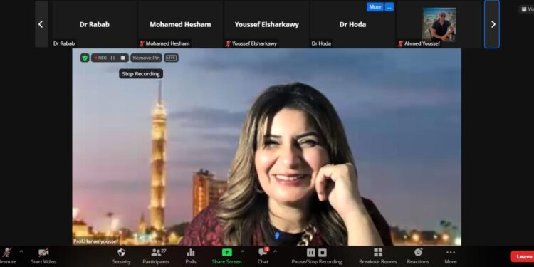 احتفلا بمرور 20 عامًا على إنشائها  د. حنان بوسف: المنظمة العربية للحوار قدمت نموذجا للإعلام الانمائي منذ بدايتها