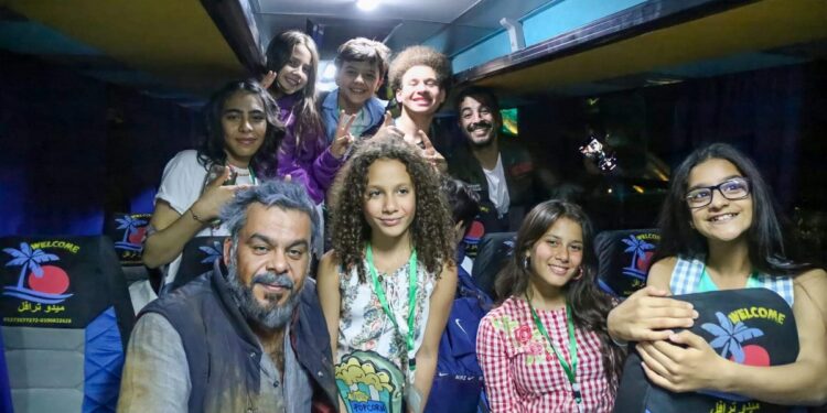 صور.. سمية الخشاب في العين السخنة بسبب «أرواح خفية»