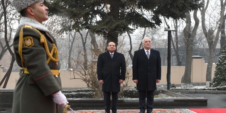 تفاصيل لقاء الرئيس السيسي مع نظيره الأرميني