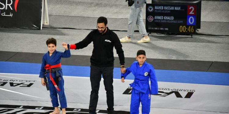 «صبحي» و«الكعبي» يفتتحان بطولة الجوجيتسو بالمدينة الرياضية بالعاصمة الإدارية الجديدة