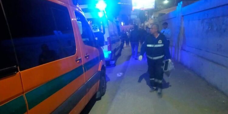 فيديو وصور.. انحراف قطار عن مساره في القليوبية