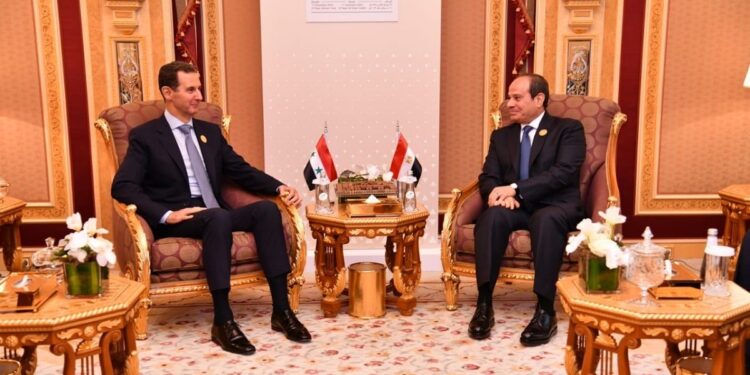 الرئيس السيسي يؤكد حرص مصر على التسوية السياسية الشاملة لتحقيق مصالح الشعب السوري
