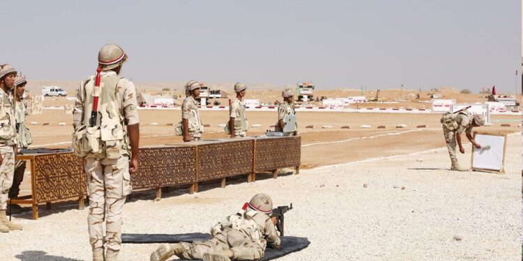 الجيش الثالث الميداني ينفذ بياناً عملياً للتكتيكات الصغرى والمهارة في الميدان