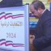 الرئيس السيسي يدلي بصوته في الانتخابات الرئاسية بمدرسة الشهيد مصطفي يسري عميرة
