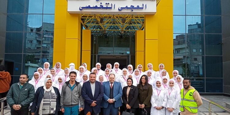 نواب الصحة بالإسكندرية يزورون مستشفى العجمي التابع لأمانة المراكز الطبية المتخصصة