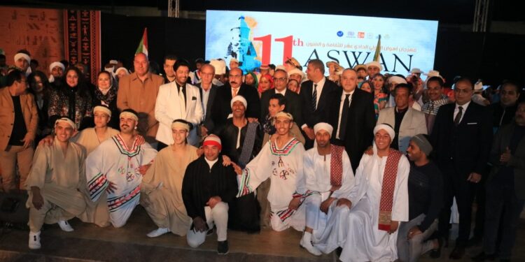 إعلام النواب تشارك في حفل افتتاح مهرجان أسوان الدولي الـ11 للثقافة والفنون