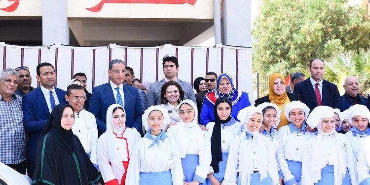 في إطار مبادرة «مراكب النجاة».. وزيرة الهجرة تتفقد المدرسة الفندقية بقرية دمو بالفيوم
