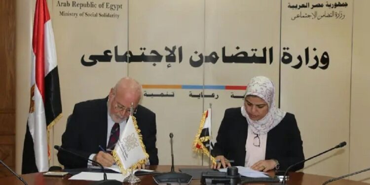 اتفاقية تعاون بين وزارة التضامن ومؤسسة مشوار لتحقيق التمكين الاقتصادي للفئات الأولى بالرعاية