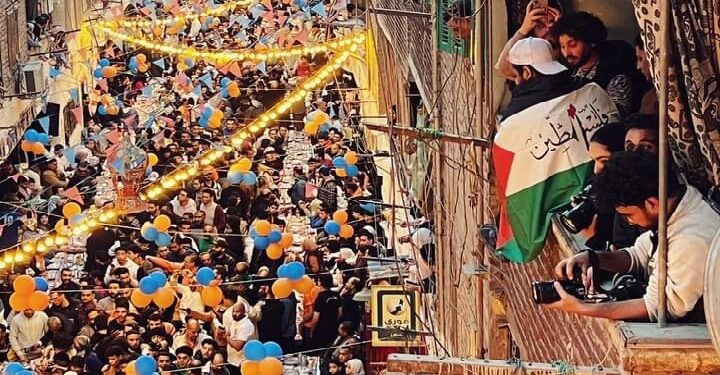 للسنة العاشرة.. إفطار المطرية يجمع 25 ألف مواطن في 7 شوارع كاملة العدد 