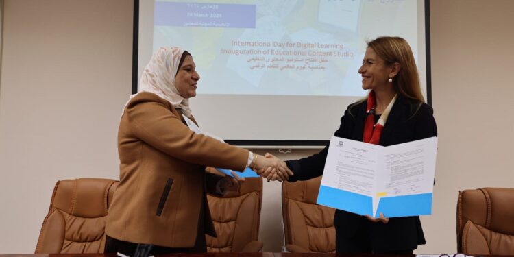وزارة التعليم تفتتح استوديو المحتوى التعليمي الجديد بالتعاون مع اليونسكو وهواوي