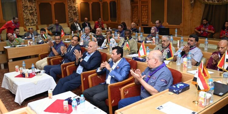 استعدادا لتنظيم المؤتمر الكشفي العالمي.. وزير الشباب يشهد لقاء رؤساء الجمعيات الكشفية العربية