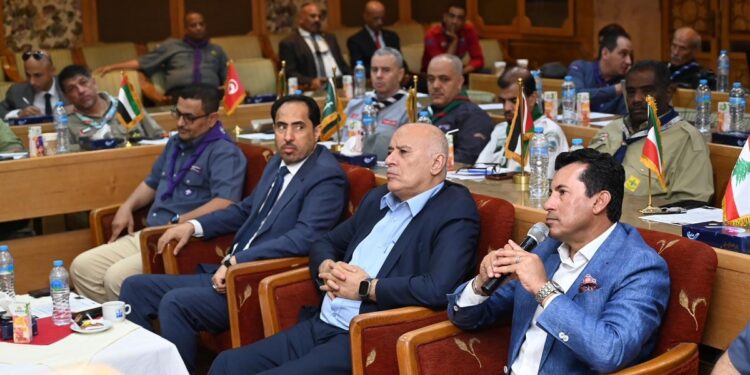 استعدادا لتنظيم المؤتمر الكشفي العالمي.. وزير الشباب يشهد لقاء رؤساء الجمعيات الكشفية العربية