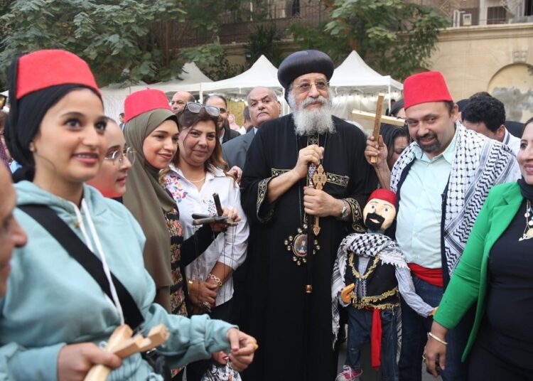 البابا تواضروس يشهد انطلاق برنامج فعاليات وزارة الثقافة بالكاتدرائية المرقسية بالعباسية