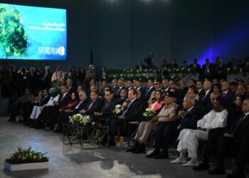 صور.. الرئيس السيسي خلال افتتاح المؤتمر العالمي الثاني للسكان والصحة والتنمية