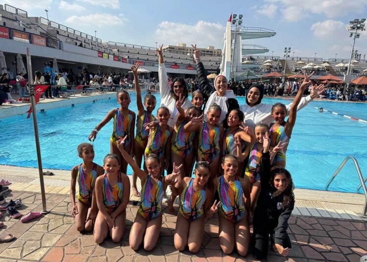 فيديو.. لاعبات الزمالك يتألقن في بطولة نرمين فاضل للسباحة التوقيعية