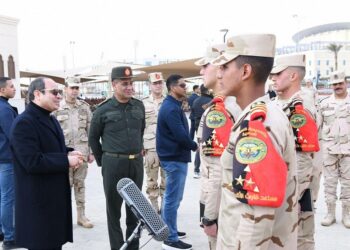الرئيس السيسي يتفقد الأنشطة التدريبية والتعليمية بالأكاديمية العسكرية