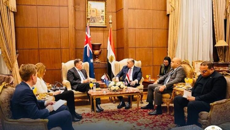 وزير الشؤون النيابية يستقبل رئيس مجلس النواب الأسترالي لتعزيز التعاون البرلماني