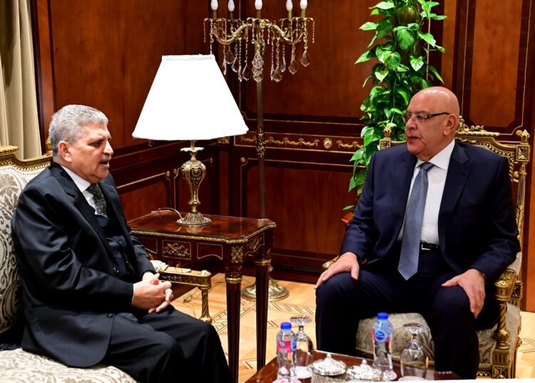 اجتماع رفيع المستوى بين رئيس مجلس النواب ورئيس هيئة قناة السويس