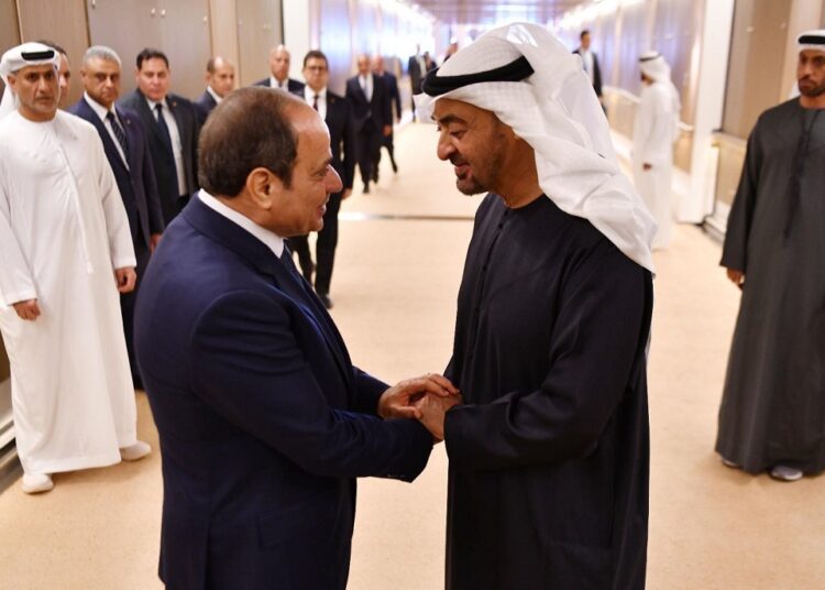 الرئيس السيسي والشيخ محمد بن زايد يبحثان تعزيز التعاون المصري الإماراتي