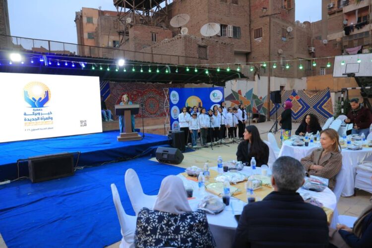 وزيرة التضامن الاجتماعي تشارك في حفل إفطار جمعية «خير وبركة والمرأة الجديدة»