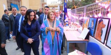 وزيرة التضامن الاجتماعي تشارك في حفل إفطار جمعية «خير وبركة والمرأة الجديدة»