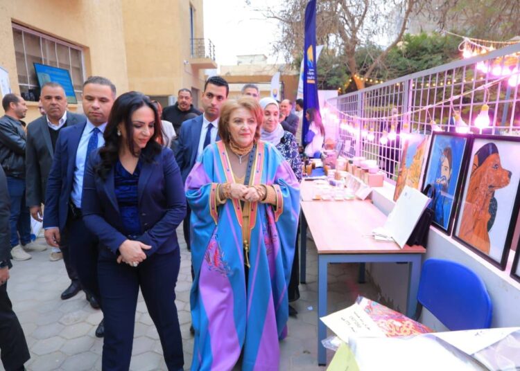 وزيرة التضامن الاجتماعي تشارك في حفل إفطار جمعية «خير وبركة والمرأة الجديدة»