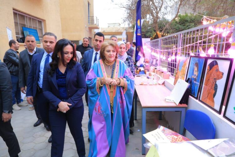 وزيرة التضامن الاجتماعي تشارك في حفل إفطار جمعية «خير وبركة والمرأة الجديدة»