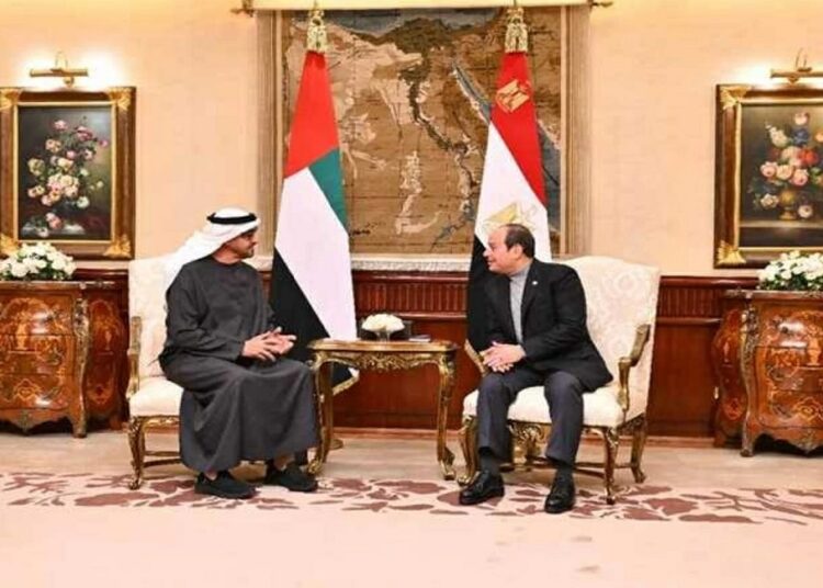 السيسي ومحمد بن زايد