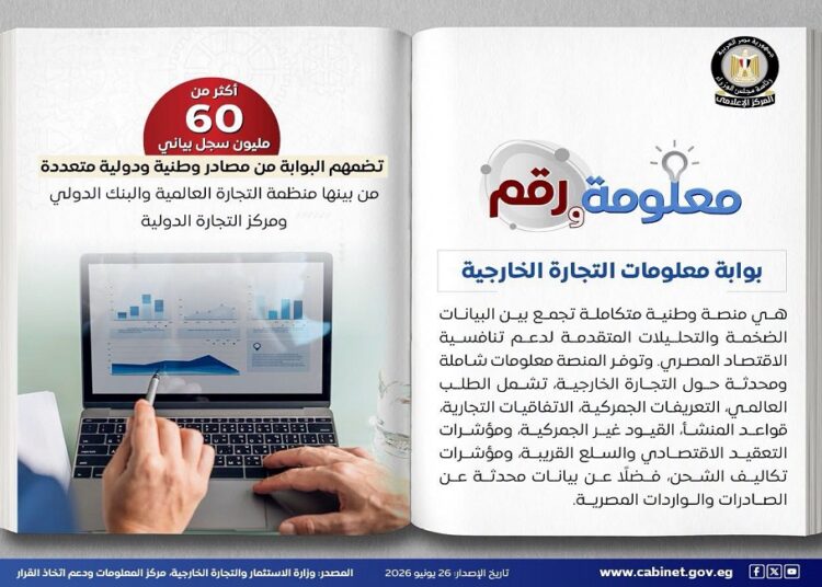 بوابة معلومات التجارة الخارجية