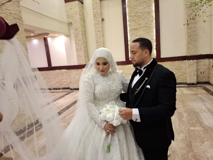 ليلة لا تُنسى.. الأفراح تزف شهد أيمن سلامة إلى محمد لبيب