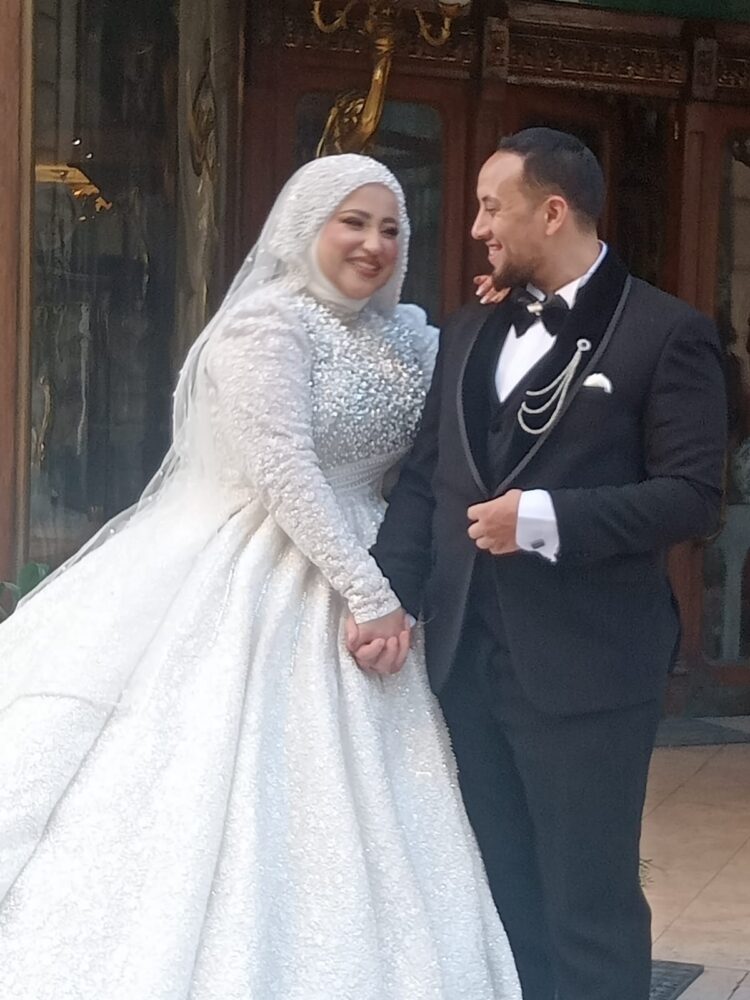 ليلة لا تُنسى.. الأفراح تزف شهد أيمن سلامة إلى محمد لبيب