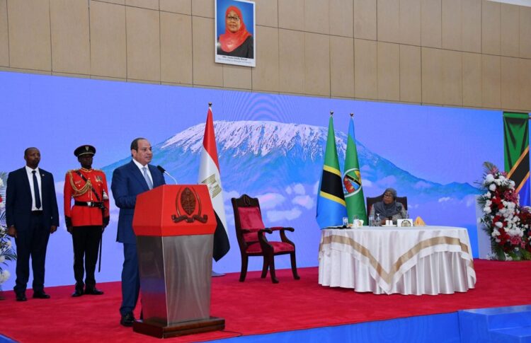 الرئيس السيسي يعزز التعاون الاقتصادي بين مصر وتنزانيا لتحقيق التنمية المشتركة