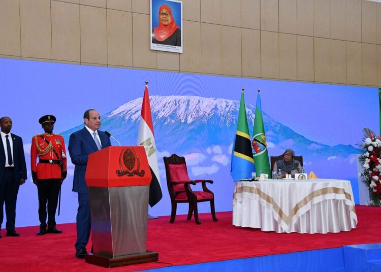الرئيس السيسي يعزز التعاون الاقتصادي بين مصر وتنزانيا لتحقيق التنمية المشتركة