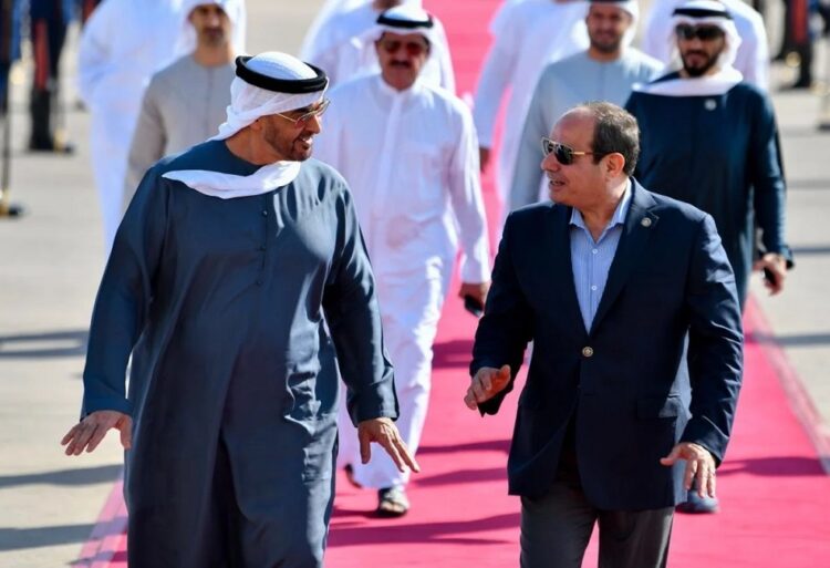 قمة مصرية إماراتية