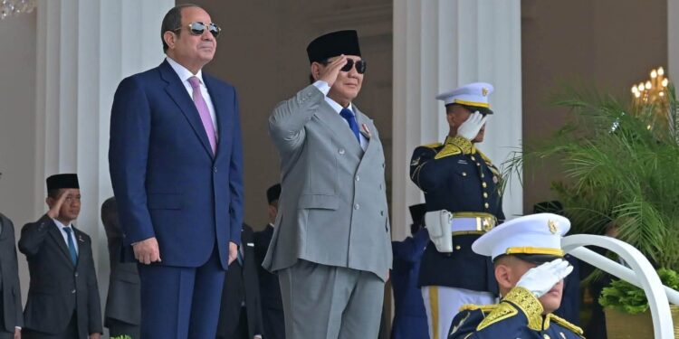 الرئيس السيسي يلتقي نظيره الاندونيسي بقصر ميرديكا