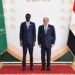 الرئيس السيسي يستقبل نظيره السنغالي بالمعلمين الجديدة