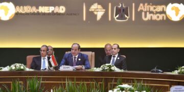 الرئيس السيسي يشارك في الجلسة الافتتاحية للاجتماع التنسيقي الثامن للاتحاد الأفريقي بالعلمين الجديدة