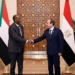 الرئيس السيسي يستقبل رئيس مجلس السيادة السوداني